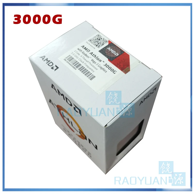 AMD Athlon 3000G X2 3 5 ГГц двухъядерный четырехпоточный ЦПУ процессор YD3000C6M2OFH разъем AM4
