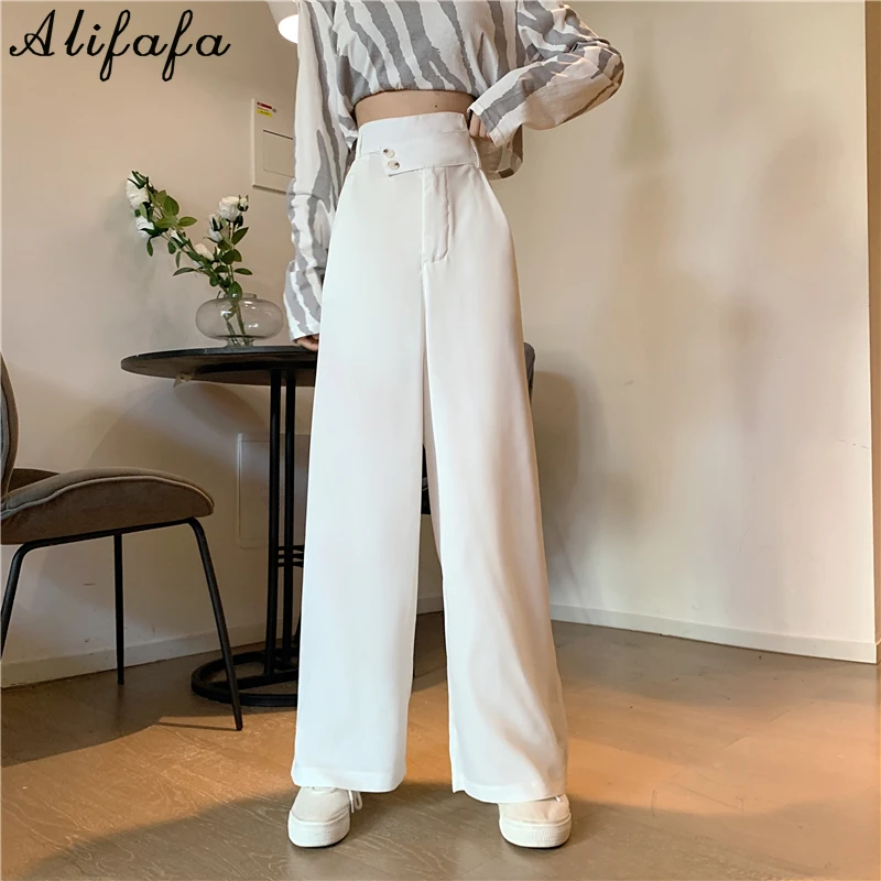 Sweatpants Women Clothes Pants Streetwear Fashion Korean Style Wide Leg Harajuku Baggy Black High Waisted Vintage