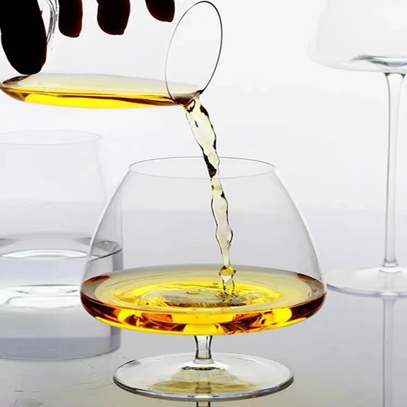 

Crystal Wine Glass Set Decanter Creative Brandy Glass European Style Goblet Champagne Glass Home Luxury