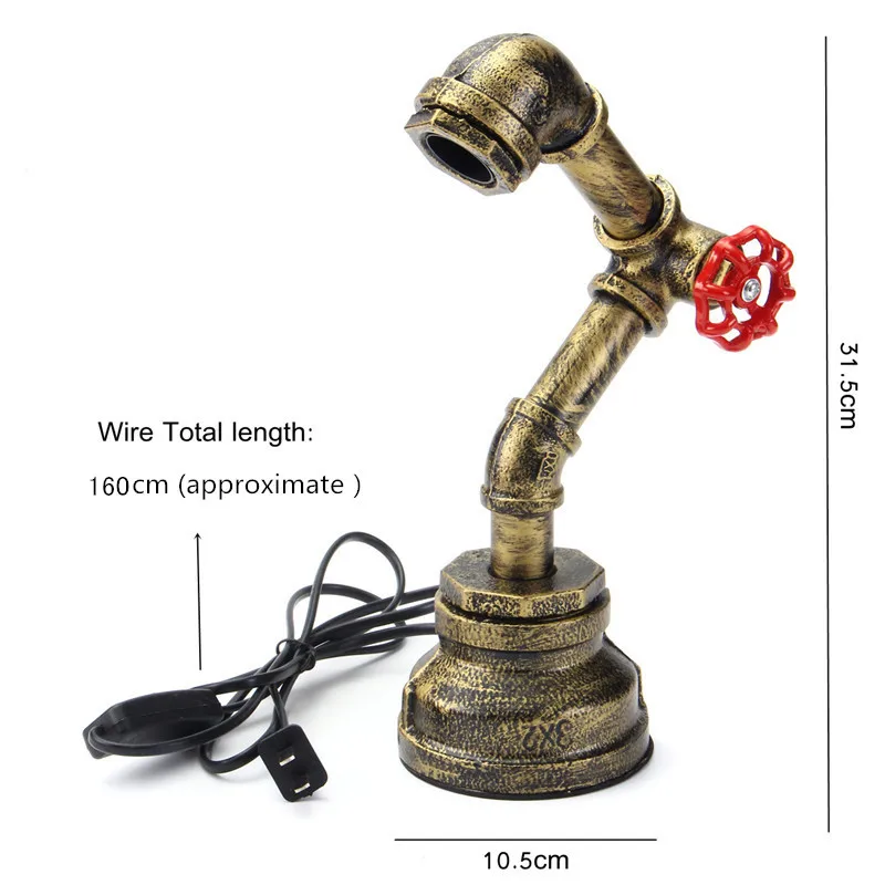 Настольная лампа в стиле ретро столовая бар кофейня кухонный стол промышленный