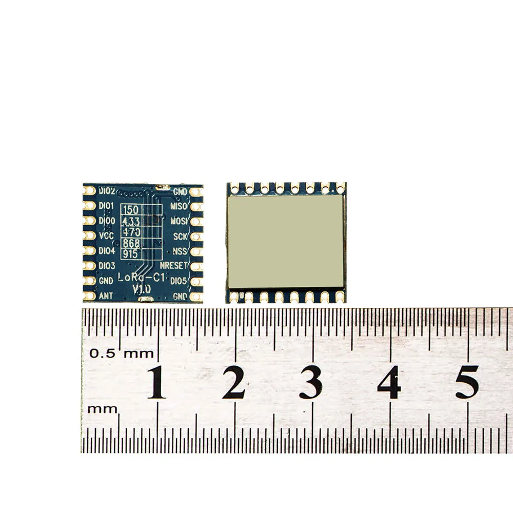 2 шт./лот LoRa1278-C1 100 мВт 4 км большой диапазон SX1278 LoRa Chip 433 МГц TX/RX беспроводной модуль