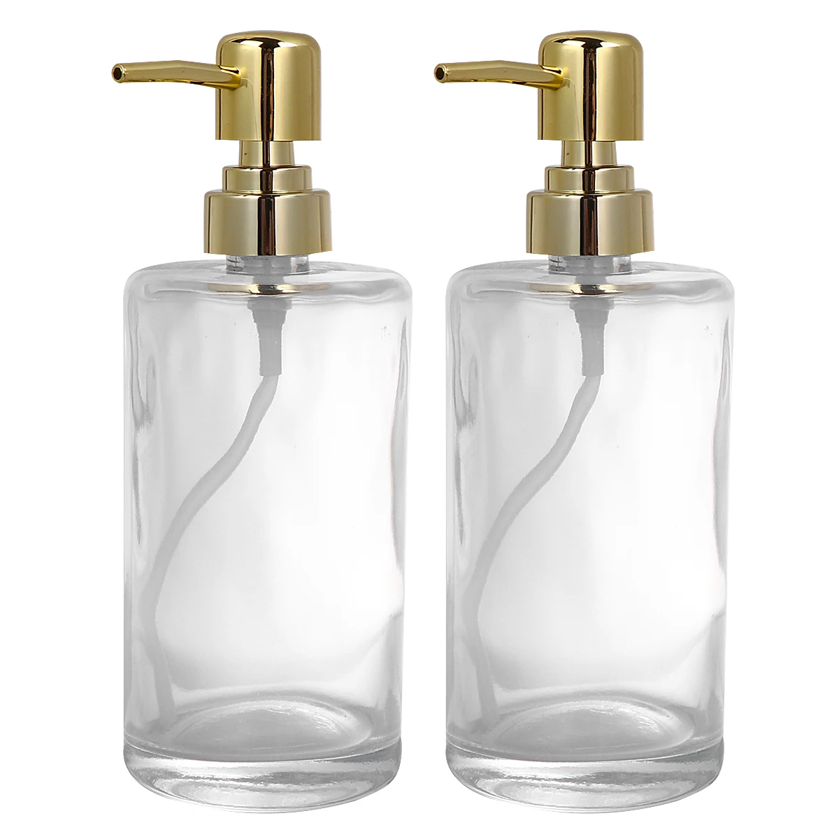 2 шт. прозрачные дорожные бутылки для лосьона 400 мл|Переносные дозаторы мыла| |
