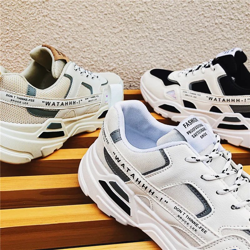 Оригинальная модная мужская обувь портативные дышащие кроссовки удобные для