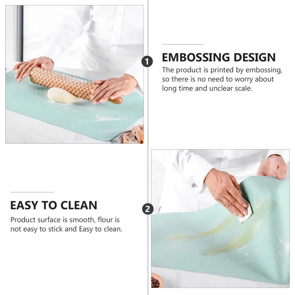 

Non-Slip Baking Mat Dough Rolling Mat Flour Rolling Scale Kneading Dough Pad