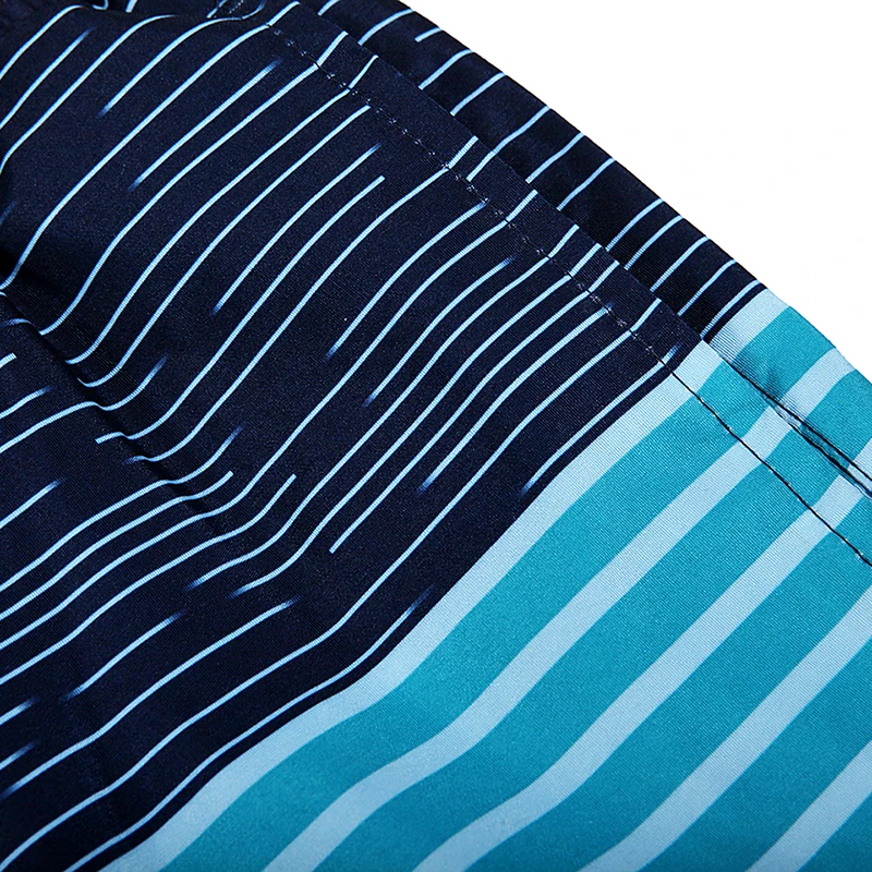 Мужские пляжные шорты полосатые для плавания пляжная одежда брюки мужчин лета 2020