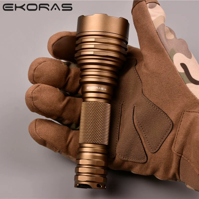 Фонарик светодиодная вспышка Ekoras 18650 Cree XML2 высокой мощности лм мощный яркий