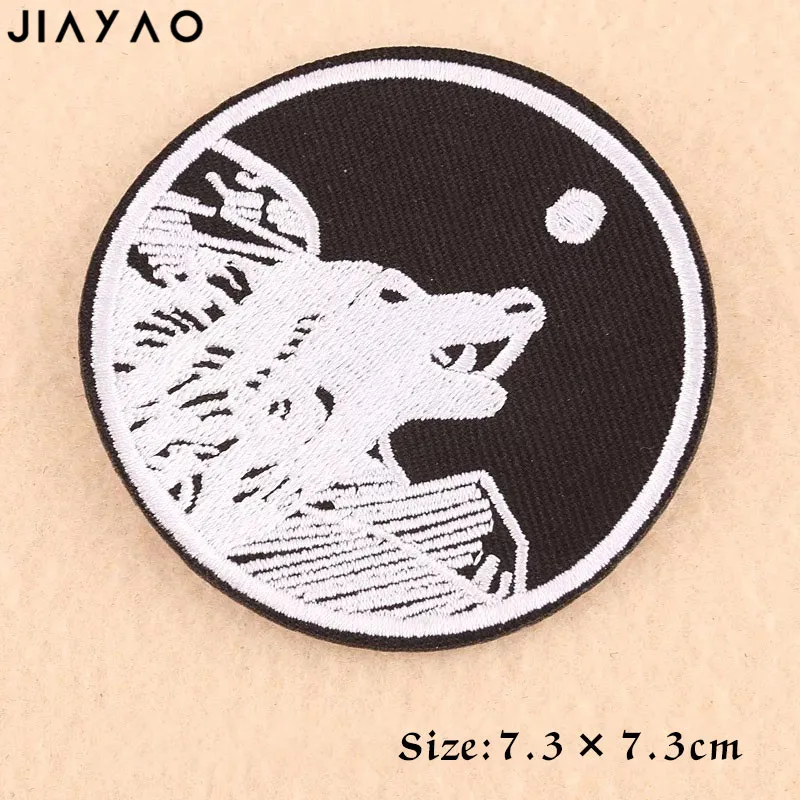 Вышитая нашивка Высококачественная круглая швейная одежда | Дом и сад