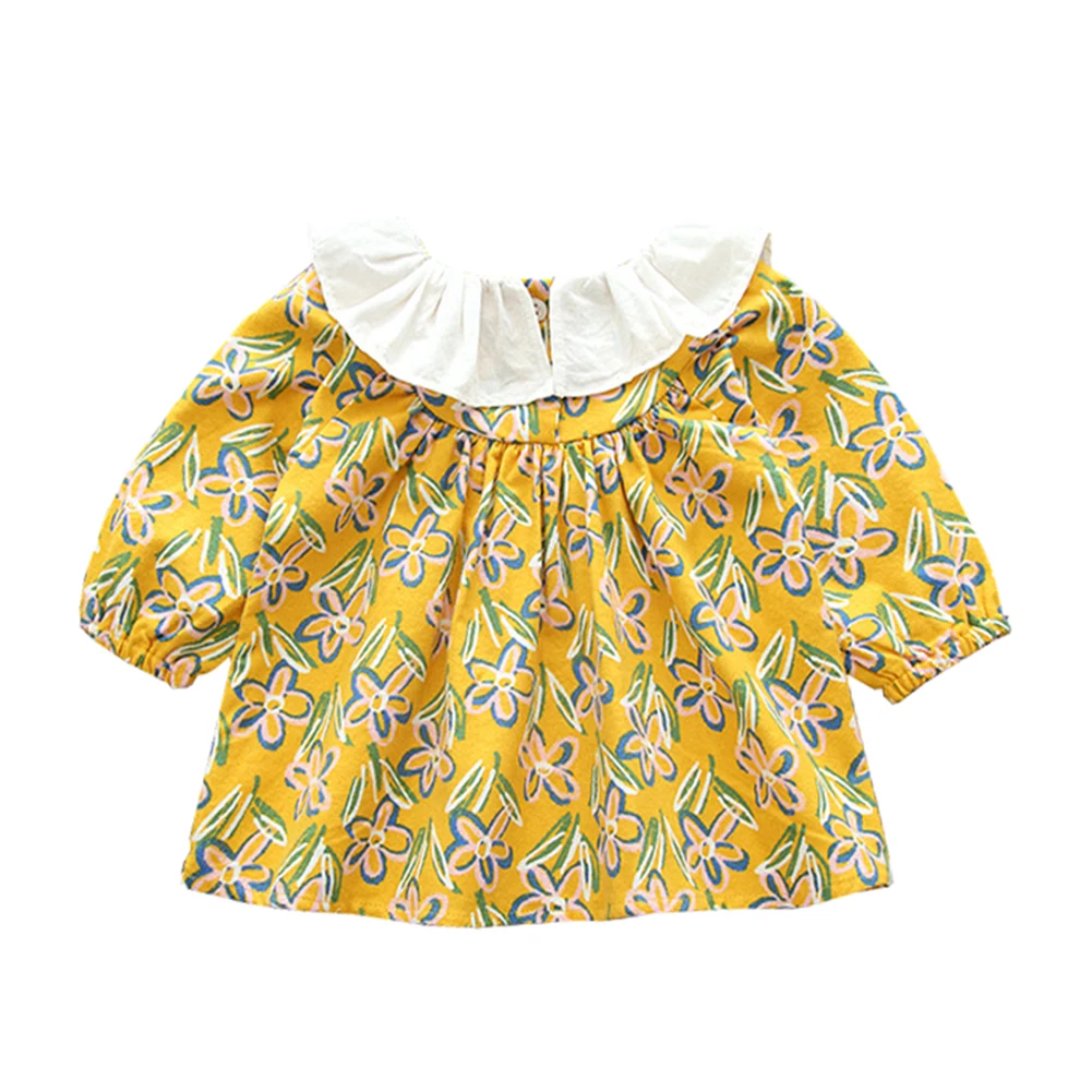 Коллекция 2019 года новая модная рубашка для маленьких девочек Повседневная