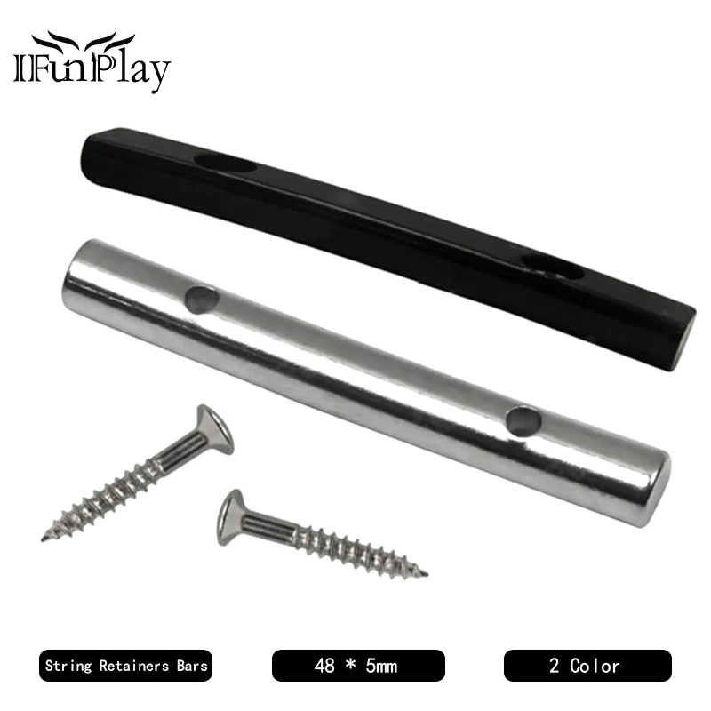 2 шт. 48*5 мм хромированные латунные элементы для гитары фиксаторы струны бар