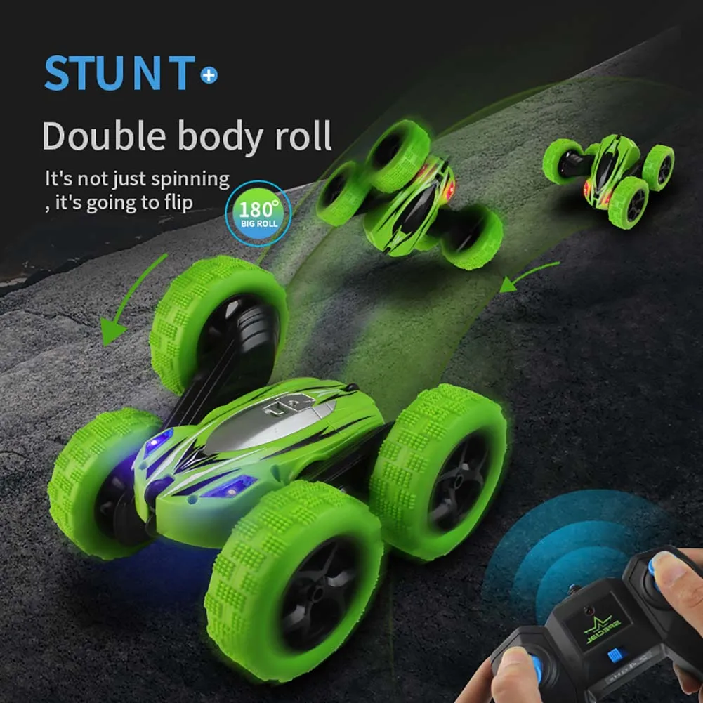 Remote Control Car RC Stunt 2.4GHz Deformation Double-Sided Rotating Tumbling | Игрушки и хобби