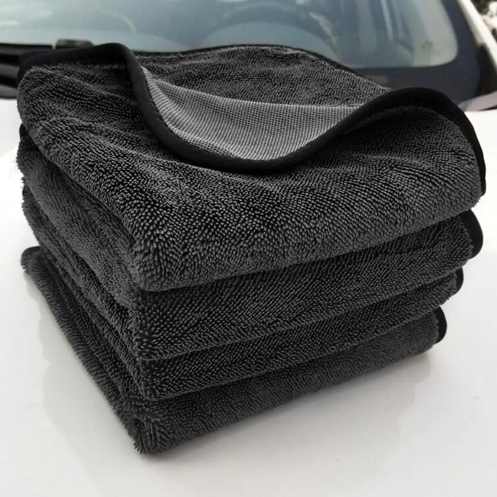 Полотенце из микрофибры профессиональная тряпка для мойки автомобиля салфетка