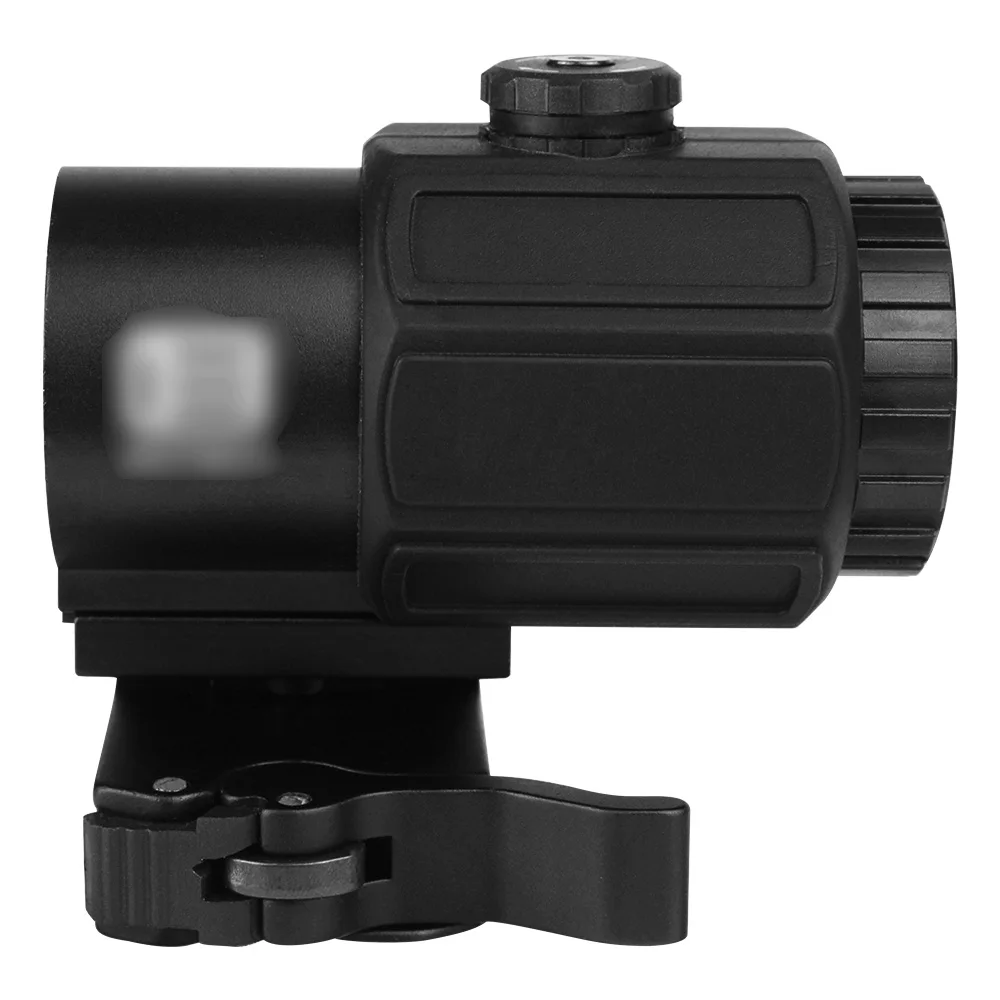 LUGER Tactical G43 3x Magnifier Scope Sight with Switch to Side STS QD Mount Fit for 20mm Rail Rifle Gun