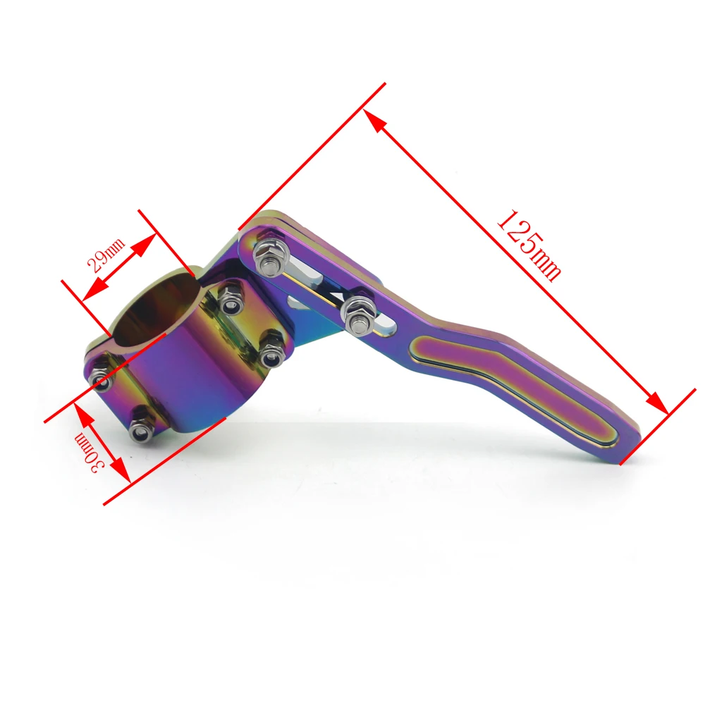 Универсальный алюминиевый автомобильный Стайлинг JDM регулировка рулевого