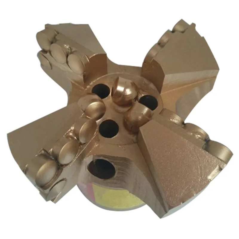 Сверло-ступень с четырьмя крыльями для бурения скважин PDC Drag для горных работ и геологических исследований на угольных месторождениях.