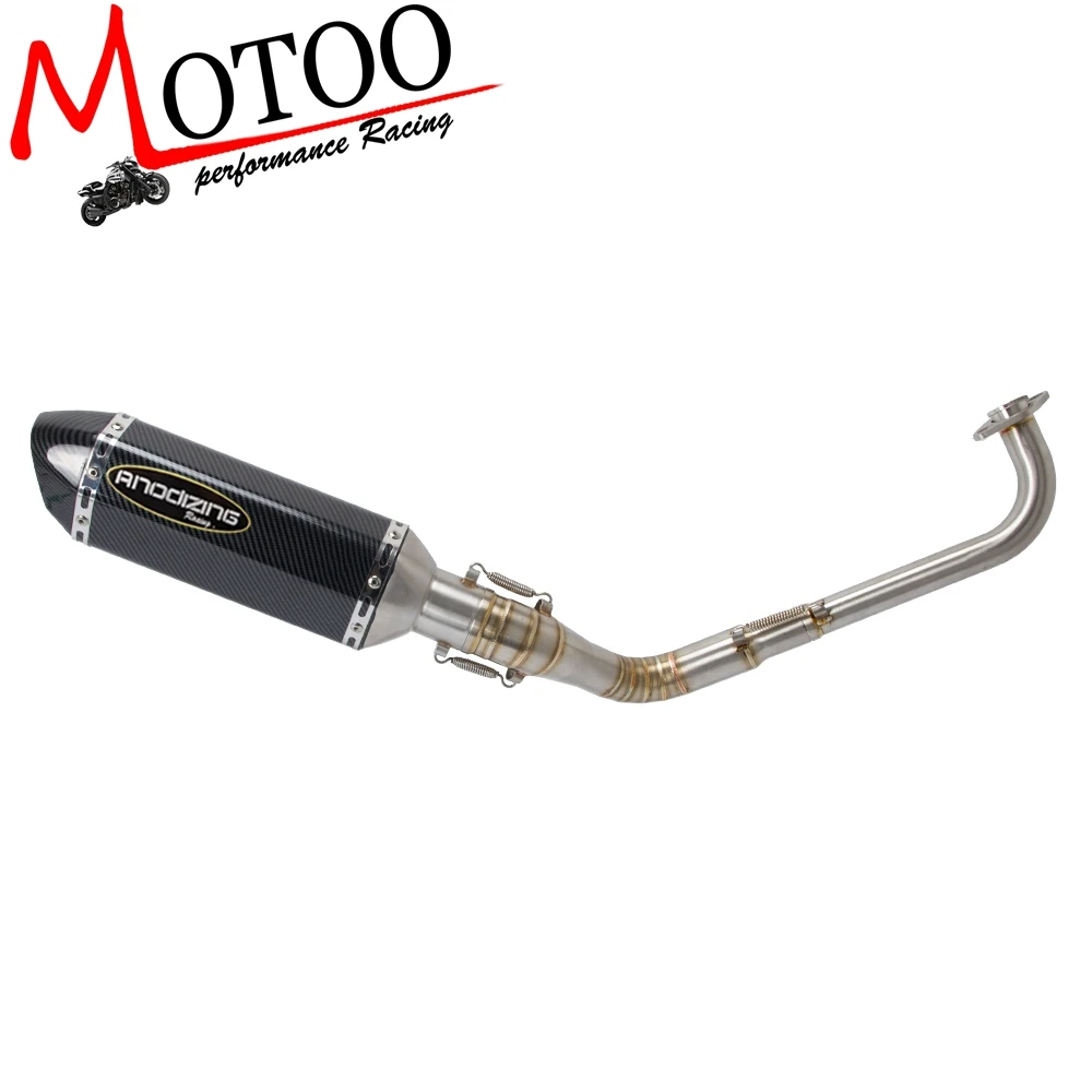 Мотоцикл Полный выхлопной системы заголовок петля передняя Труба для YAMAHA NMAX 155 125