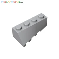building blocks accessories diy plastic plates 2x4 inclined wedge right 10pcs educational toy for children birthday gift 43720