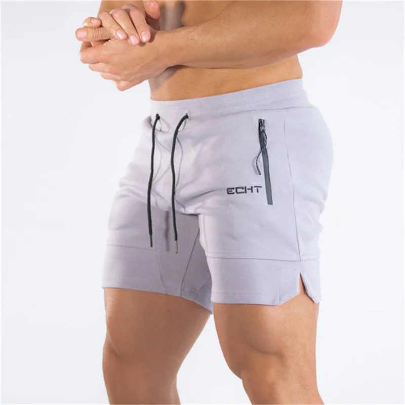 

2021 new Sports Shorts Men Beaching Shorts Zip pocket Trousers Bodybuilding Sweatpants Fitness Jogger Running Gyms Men Shorts