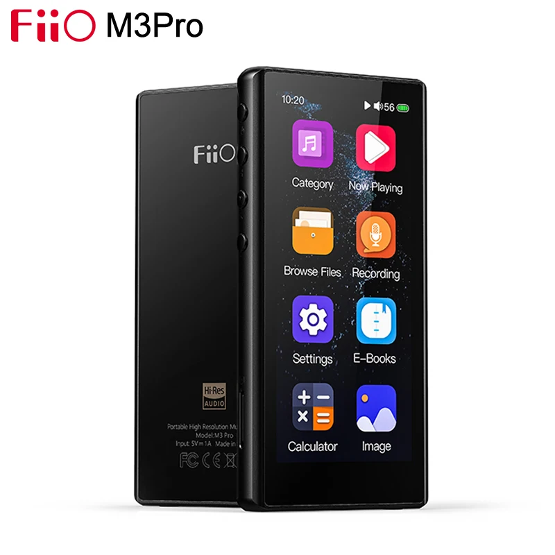 FiiO M3Pro Hi Res Lossless Music Player ES9218P DAC 3.5inch Full Touchscreen MP3 Support Voice Recorder/E Book/USB DAC|MP3-плееры| |