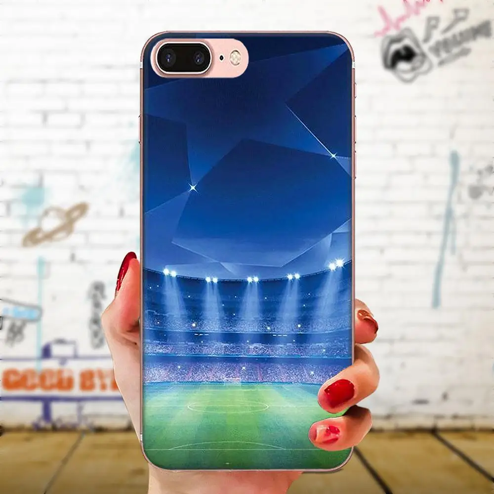 as picture Футбол стадион ТПУ Модный чехол для Galaxy Alpha Note 10 Pro A10 A20 A20E A30 A40 A50 A60 A70 A80 A90 M10 M20 M30 M40 - Цвет: as picture