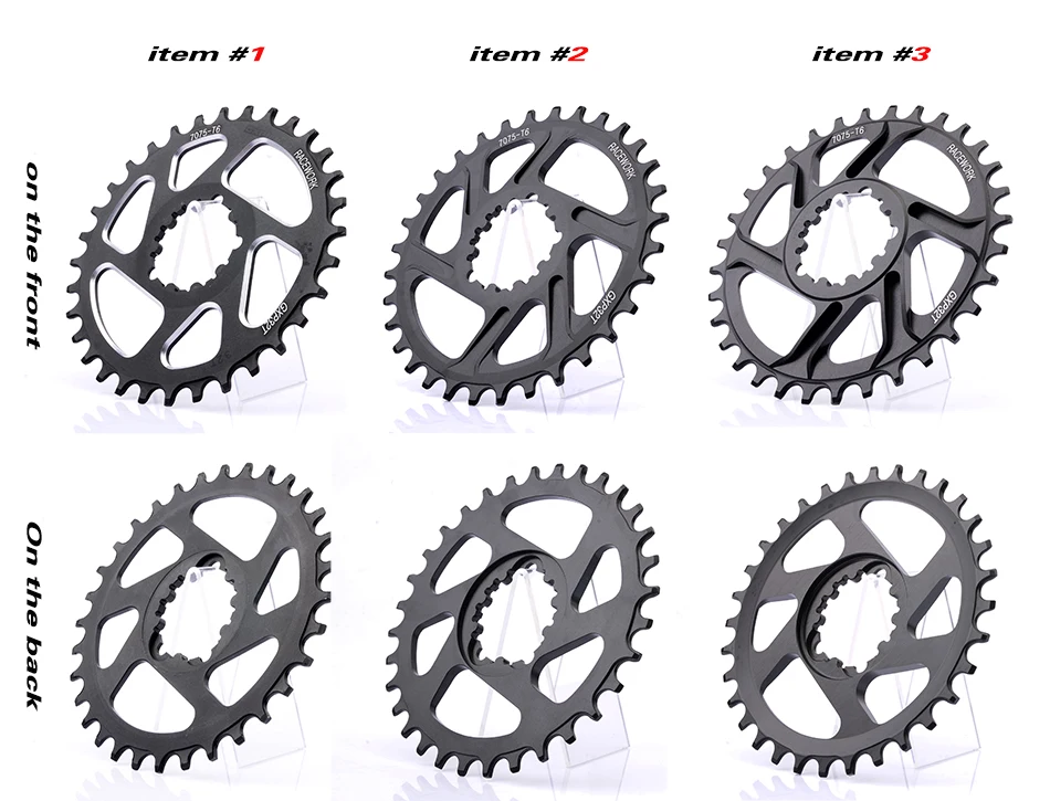 Freies deliv RACEWORK Fahrrad Kettenblatt 32 34 36 38t Engen Breite Fahrrad Kettenblatt Pelz GXP XX1 XO CNC AL7075 kurbelFahrrad