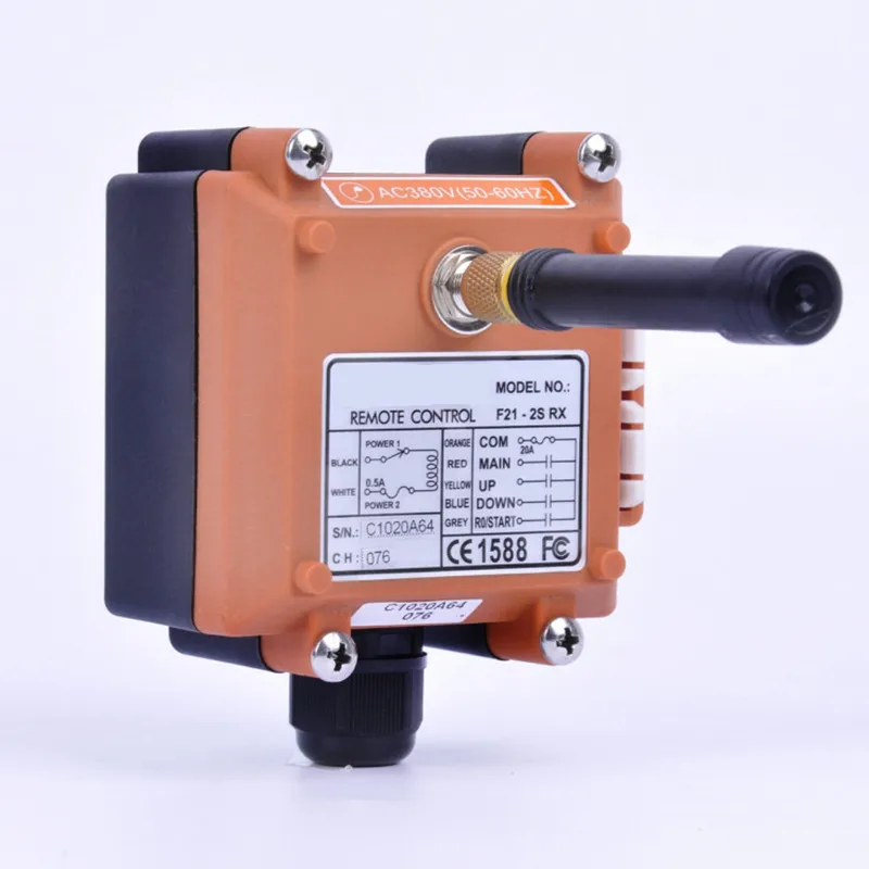 Универсальный беспроводной пульт дистанционного управления TELECRANE F21-2S 2 3 кнопки с