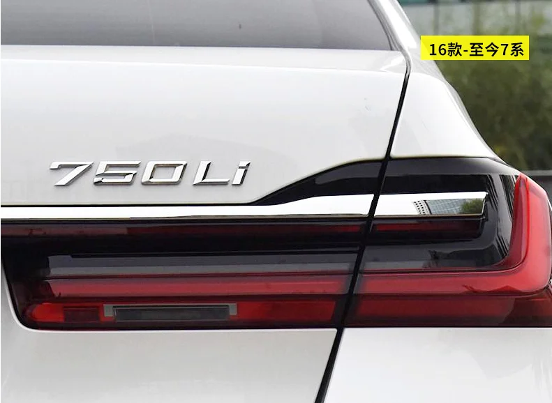 1pcs ABS 7 Series 725i 728i 730i 735i 740i 725d 728d 730d 735d 740d 745d car Letter Rear trunk Decals Emblem badge sticker Decal |