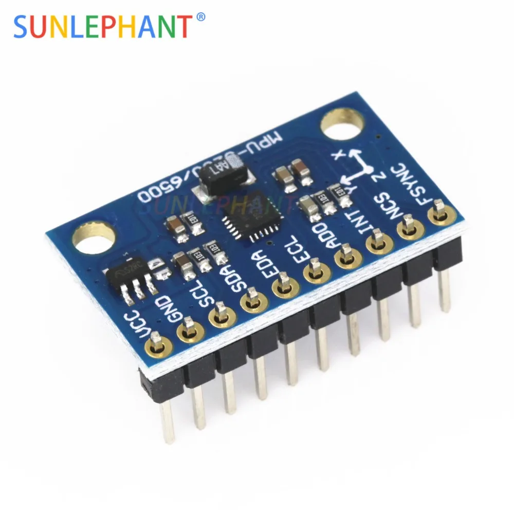 

5 шт./лот 1 компл. SPI IIC/I2C GY-9250 MPU 9250 MPU-9250 9-осевое отношение + гироскоп + акселератор + магнитометр сенсорный модуль MPU9250 3-5 В