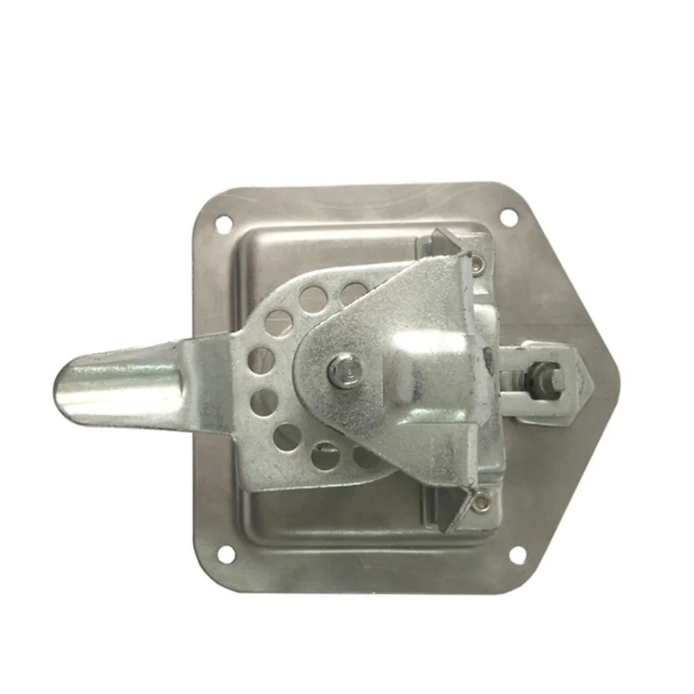 

2Pcs T Shaped Lock Tool Cabinet Lock Trucks Hanging Lock Paddle Lock Silver and Black