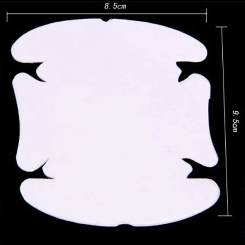 

4pcs Universal Invisible Car Door Handle Scratches Automobile Shakes Protective Vinyl Protector Films car Handle