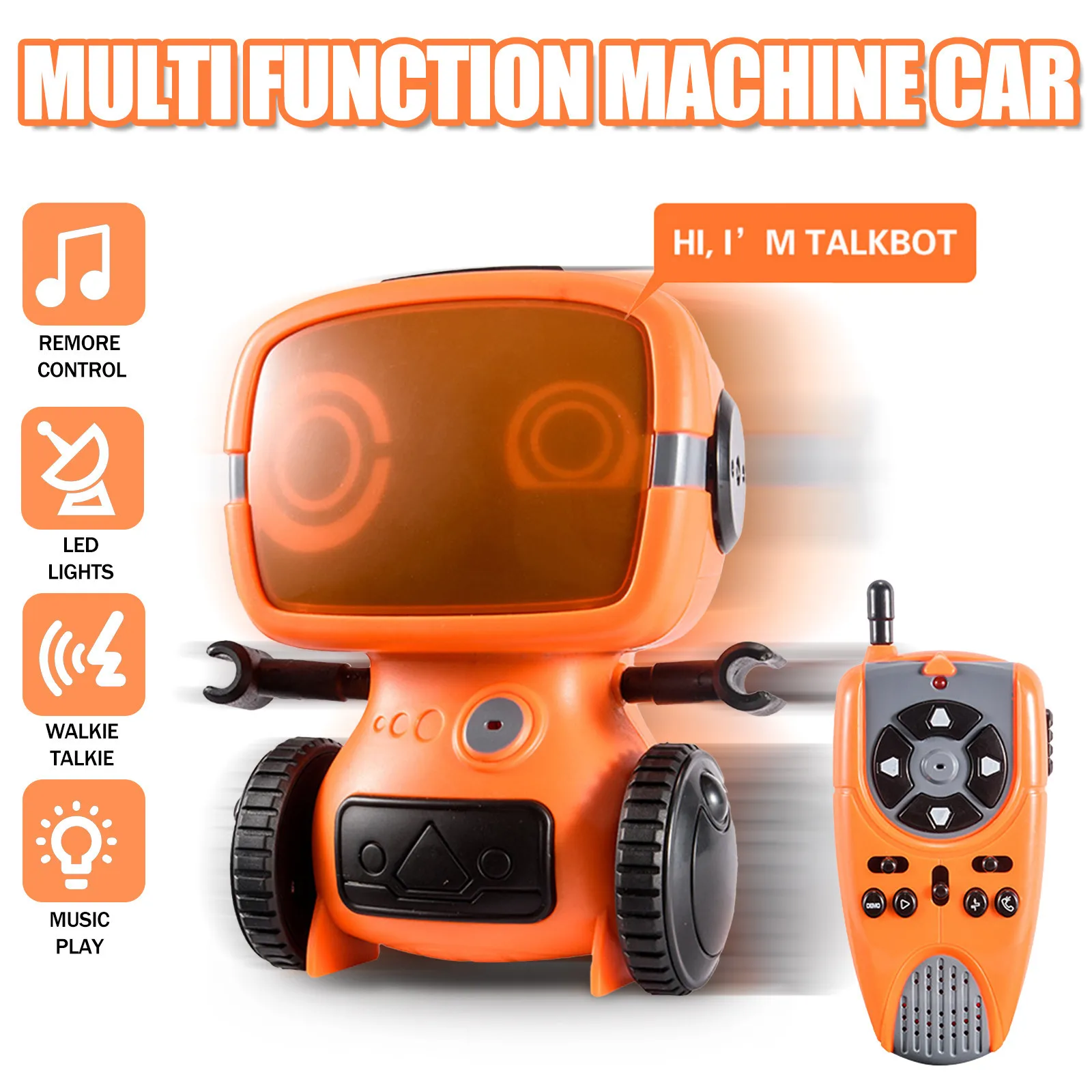 

Interactive Rc Robot Walking Talking Dancing Interactive Toy Remote Control Programmable Robot Smart Robotic For Kids