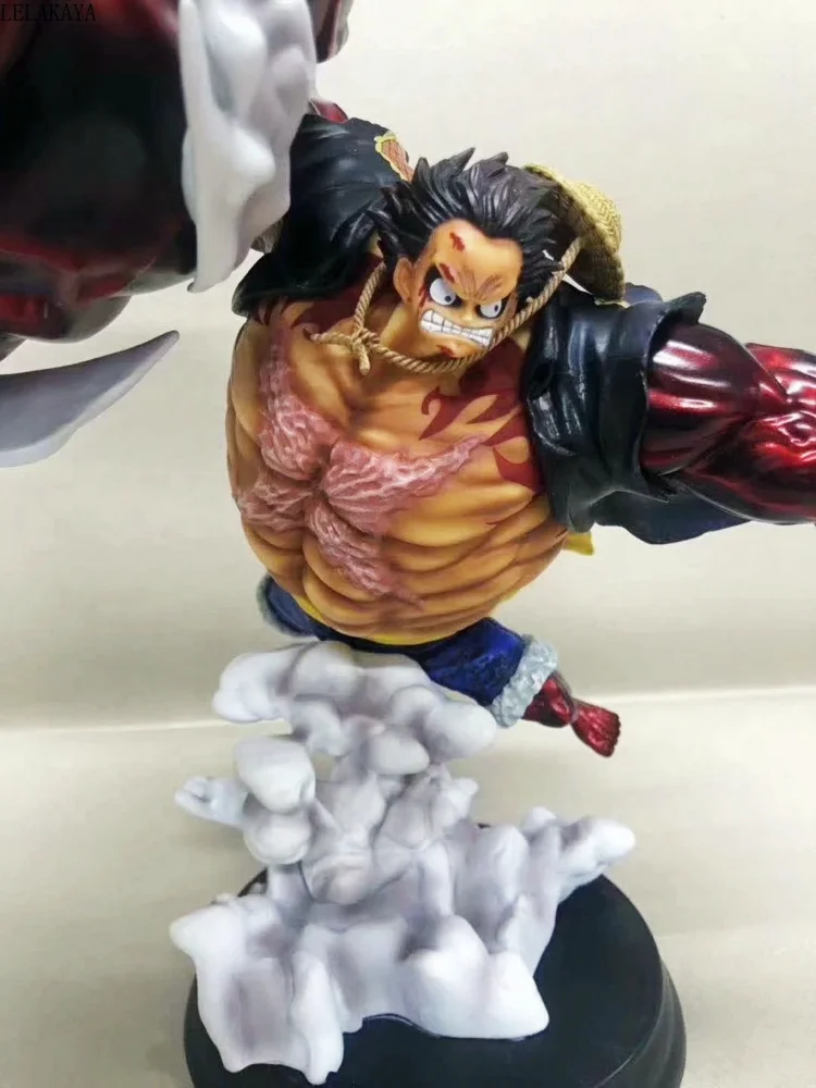 1 шт. 39 см аниме One Piece Gear четвёртый человек Обезьяна д Луффи большая статуя 1/8