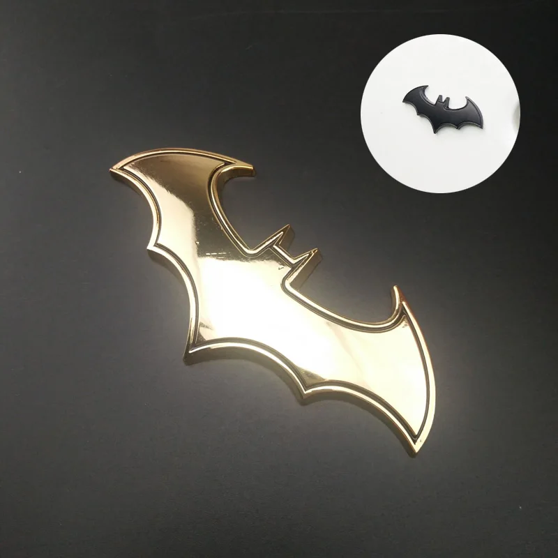 3D металлическая наклейка с логотипом летучая мышь в байкерском стиле для Hyundai ix35