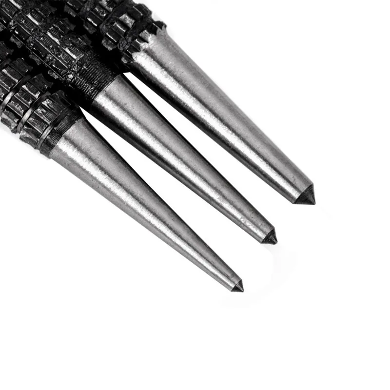 

Free Shipping 3PCS High-carbon Steel Center Pin Punch Set 3/32" Center Punch For Alloy Steel Metal Wood Drilling Tool