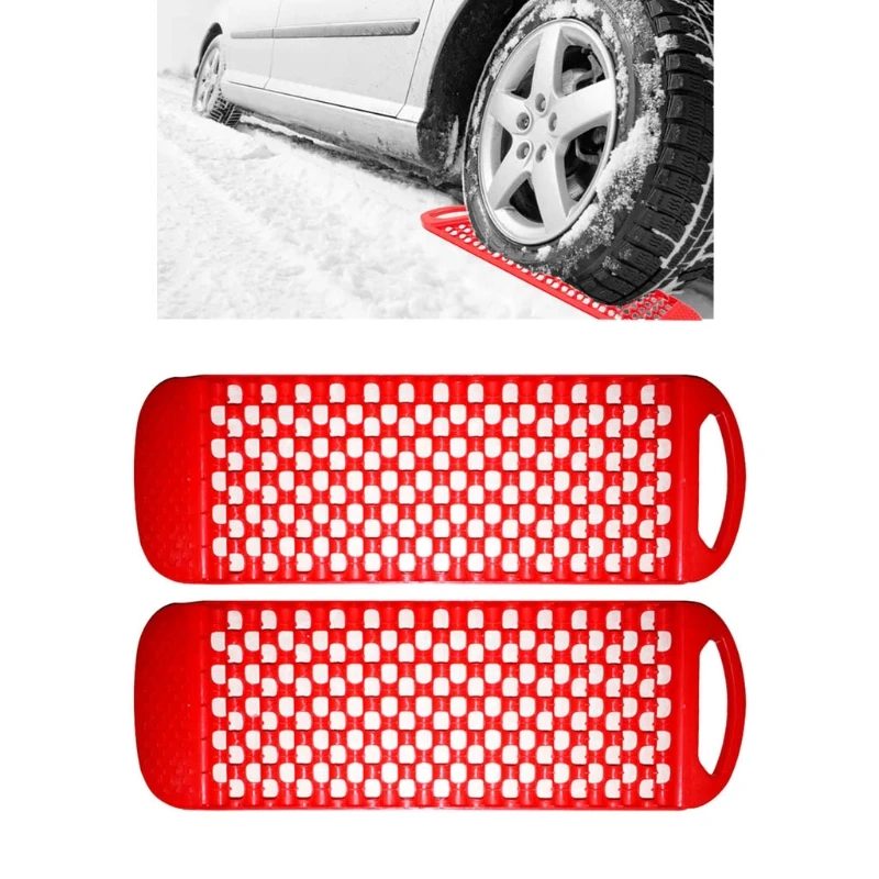 

Emergency Rescue Anti-skid Board 2Pcs Car Recovery Tracks Board Road Tyre Ladder Recovery Traction Mats