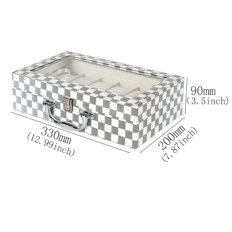 Коробка для часов портативный органайзер путешествий Чехол коллектор 12 слотов