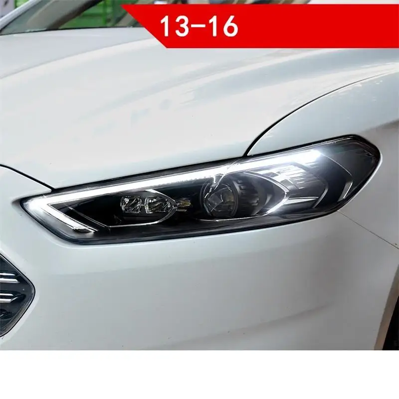 Drl Luces Para Auto Assessoires светодиодные боковые поворотники Automovil фары Задние Автомобильные фары в сборе 13 14 15 16 для Ford Mondeo