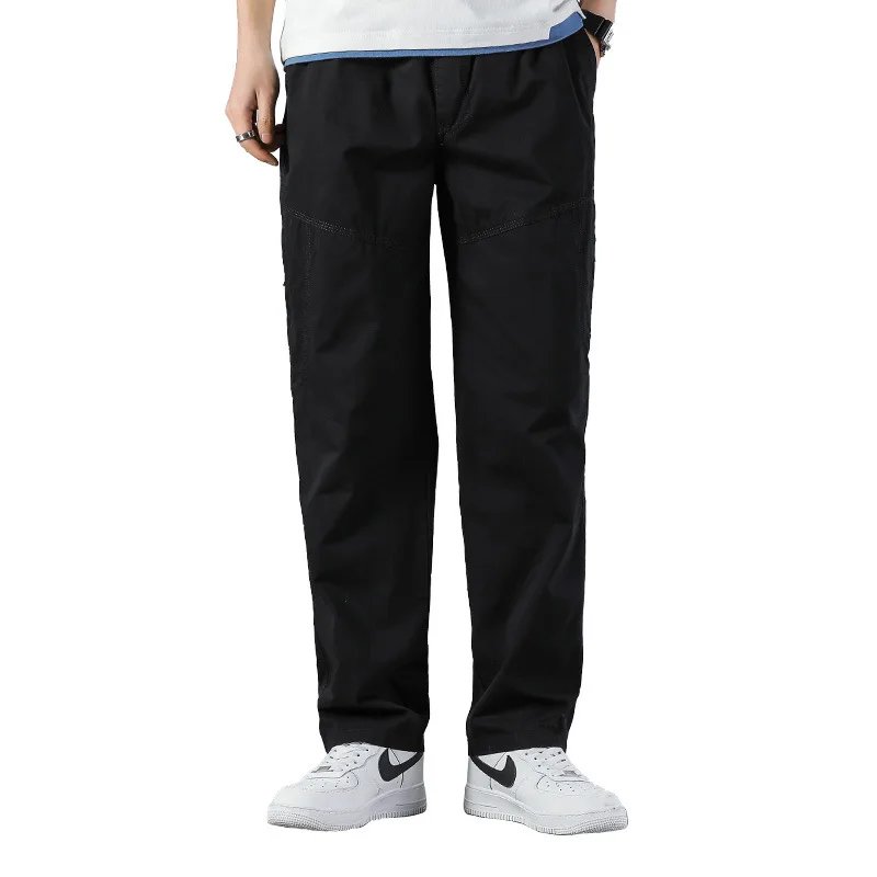 

Spring and Summer New Fashion Brand Leisure Sports Pants Men's Wear Versatile Loose Oversize Pants Straight Overalls Men's Pants