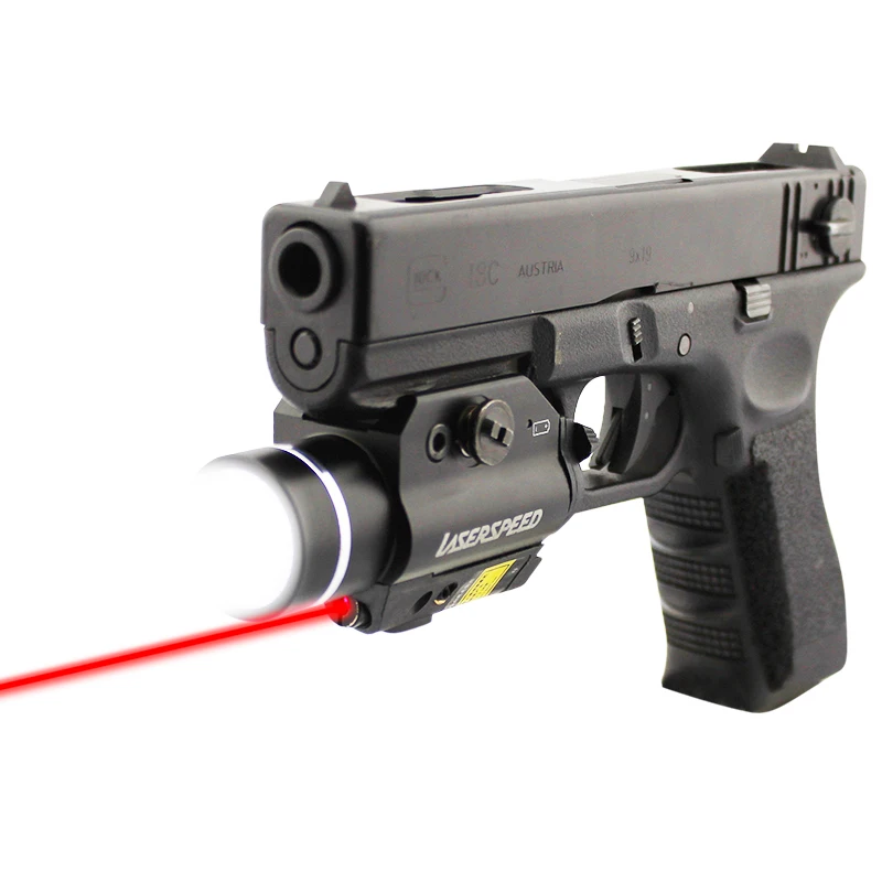 Laserspeed компактный пистолет лазер и 400 люмен светильник стробоскоп тактический