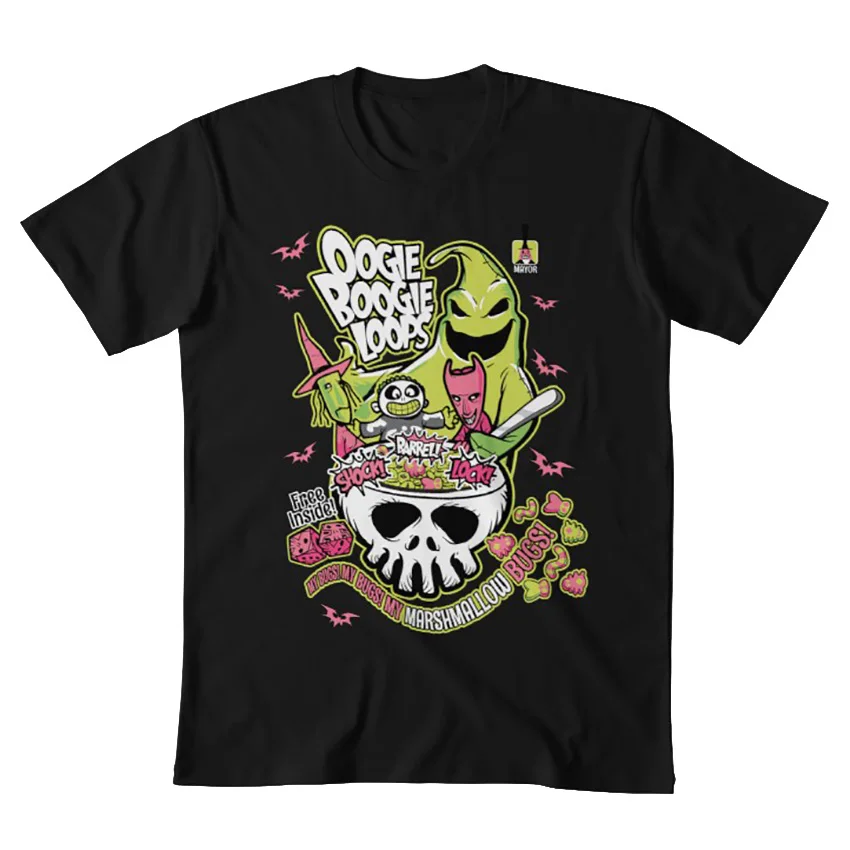 Oogie Boogie Loops футболка Кошмар перед Рождеством oogie boogie man tim burton Жуткий