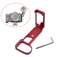 l type professional bracket tripod quick release plate head base handle grip for sony a9 a7riii a7m3 a7r3 camera