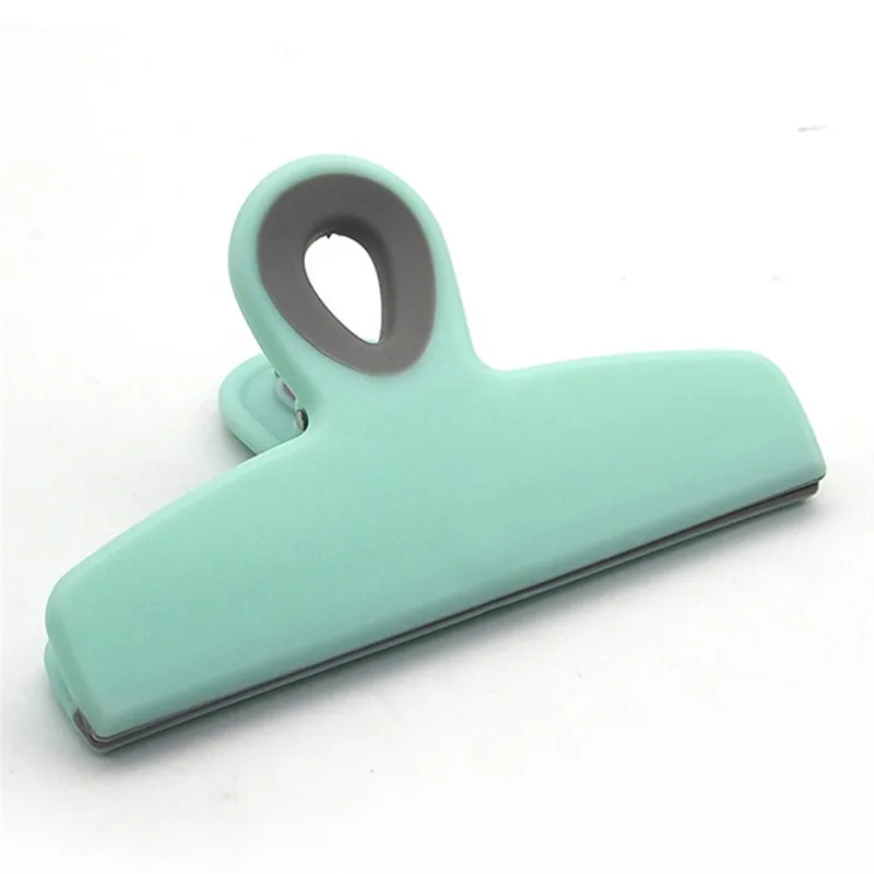 Большой зажим для упаковки закусок влагостойкий портативный пластиковый