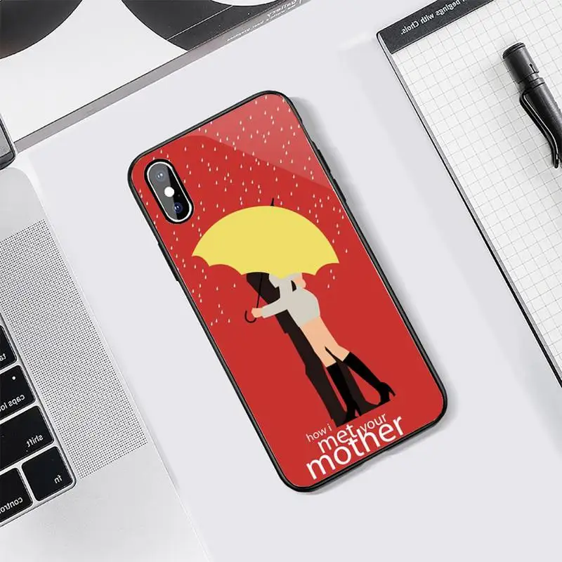 

how i met your mother TV series shell Phone Case Tempered glass For iphone 5C 6 6S 7 8 plus X XS XR 11 PRO MAX