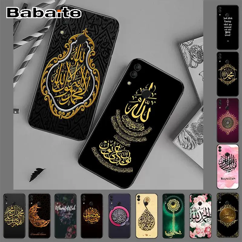 Чехол для honor 8x арабские мусульманские окрашенные аксессуары телефона чехол huawei