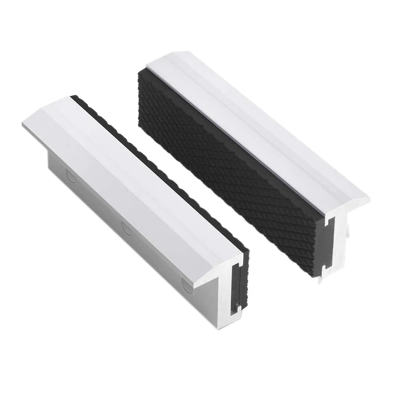 

HLZS-2Pcs тиски челюсти Чехлы многоцелевой 3-дюймовый мягкий вице-вставками Применение на каких-либо дрель Пресс тиски в качестве аксессуаров т...