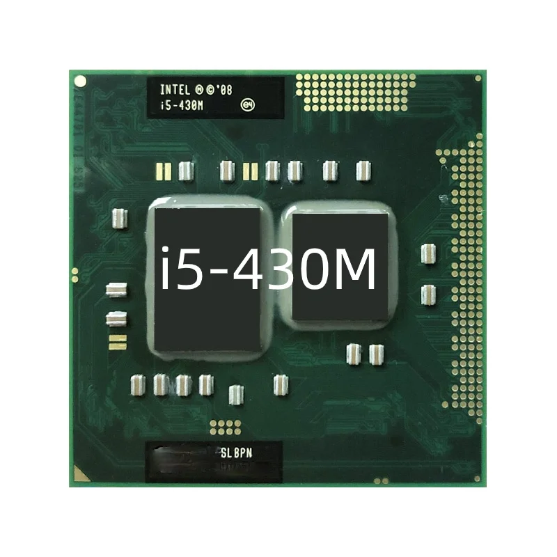 Процессор Intel Core i5 430M SLBPN 2 ГГц двухъядерный четырехпоточный процессор 3 Вт 35