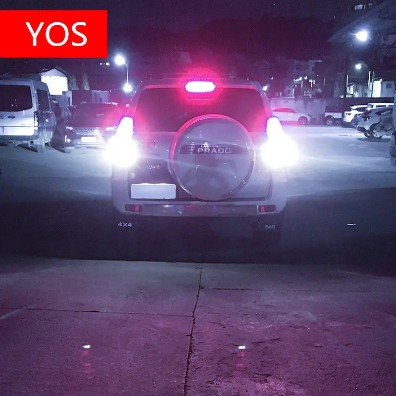 

Car reversing light LED FOR Toyota Land Cruiser 1998-2019 Car tail lighting decoration light modification 6000K 9W 12V 2PCS