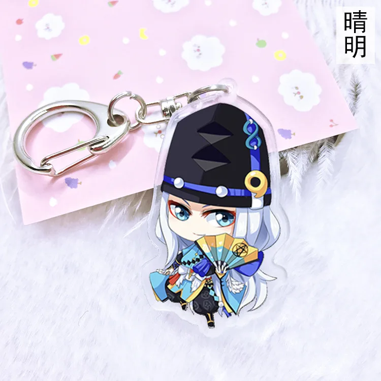 Аниме Onmyoji акриловый брелок демонический нож для девочек Gui shibay aoandou Ibaraki douji Модный милый кулон chaviro брелок ювелирные изделия