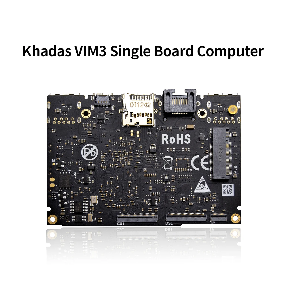 Khadas vim3 sbc Amlogic A311D SoC поддержка Linux Ubuntu Debian Android с 5 0 топами NPU однобортный компьютер |