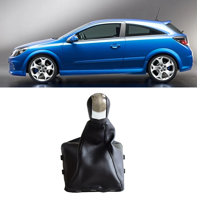 

Gear Shift Knob Shifter HandBall with Gaiter Boot Cover for Opel Vauxhall Vectra C Vectra B Corsa Astra 2002-2005
