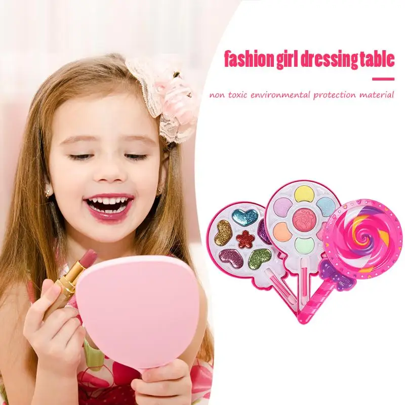 Девочка ролевые игры игрушки Красочные нетоксичные губная помада принцесса